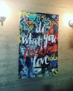 Do What You Love Art by Sergey Gordienko