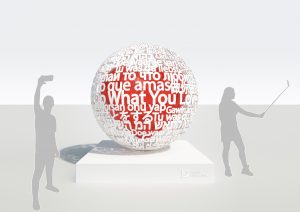 Do What You Love Sculpture for city of Miami by Sergey Gordienko