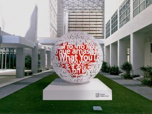Do What You Love Sculpture for city of Miami by Sergey Gordienko