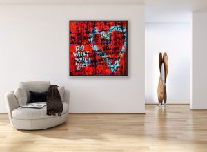 Do What You Love Art by Sergey Gordienko