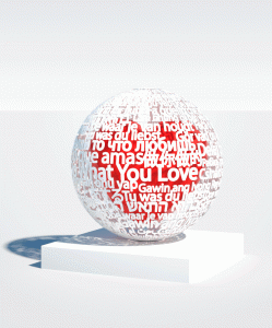 Do What You Love Sculpture for city of Miami by Sergey Gordienko