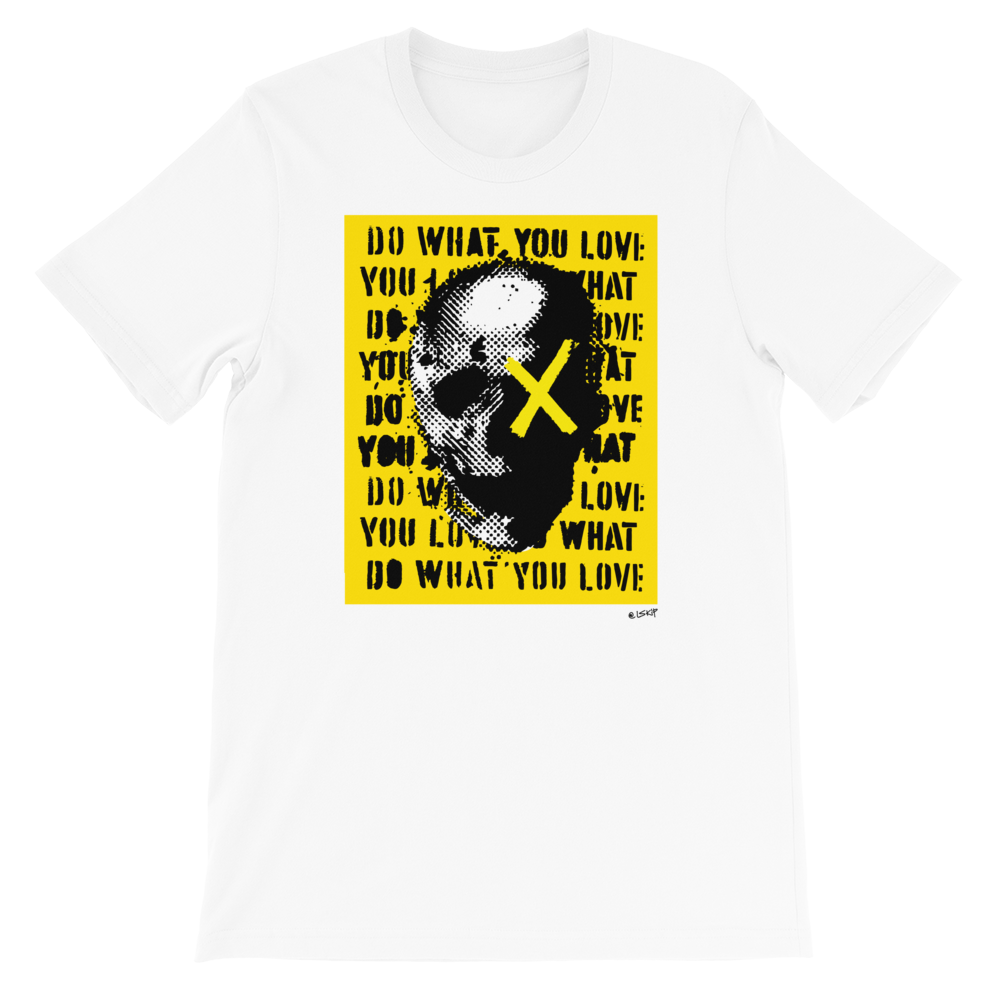 DWYL* Yellow Skull Unisex T-Shirt