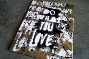 Do What You Love Art by Sergey Gordienko