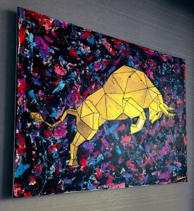 Crypto Art Bull - Maverick